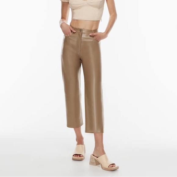 Aritzia Wilfred Melina Cropped Pant Size 0 - Picture 5 of 6